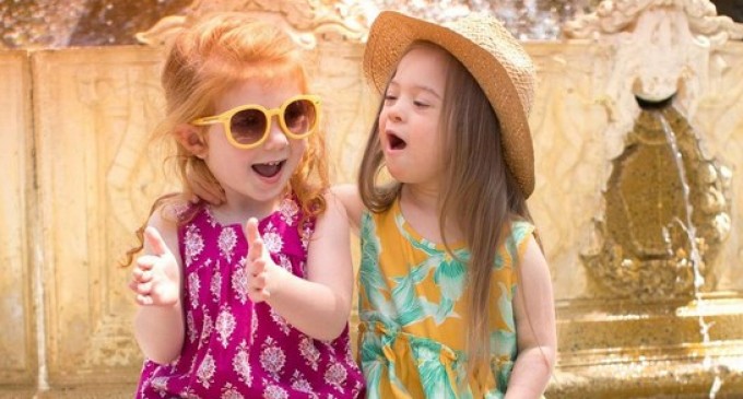 4-летняя девочка с синдромом Дауна снялась в рекламе обуви Livie&Luca
