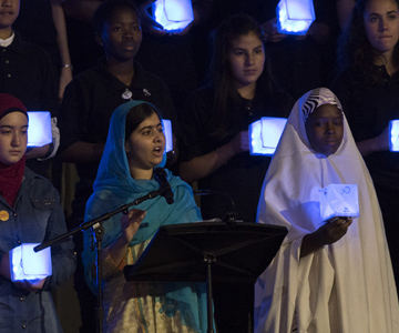 Малала Юсуфзай призвала мировых лидеров выполнить обещания, данные молодежи