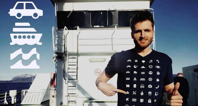 Путешественники изобрели футболку, чтобы не потеряться за границей