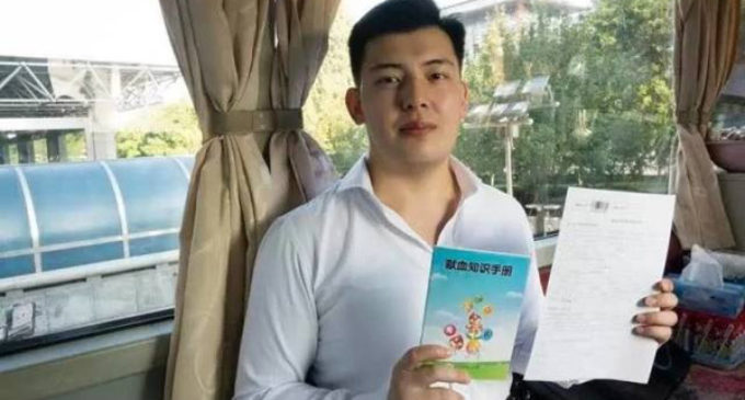 Студент из Казахстана сдал 5 литров крови в Китае
