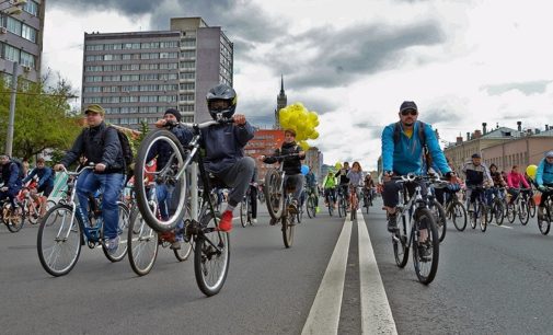Осенний велопарад в Москве собрал 20 тысяч участников