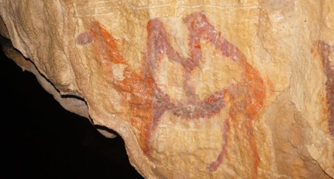 Учёные нашли верхнепалеолитическое изображение верблюда в пещере на Урале