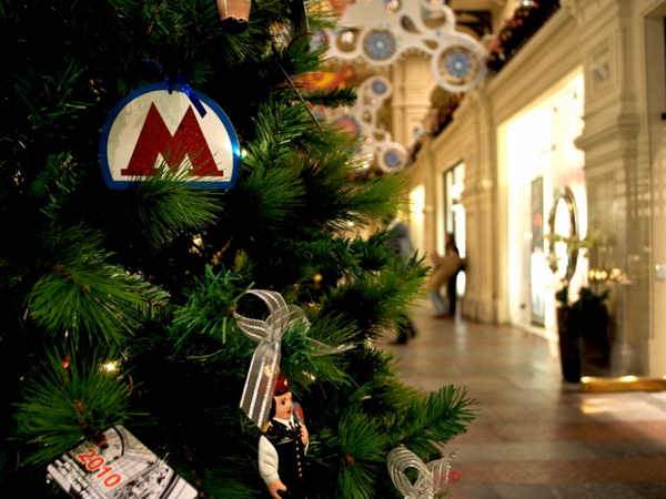 Московский метрополитен станет главным перевозчиком в новогоднюю ночь