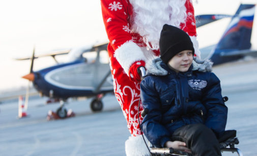 Калининградские летчики исполнили мечты тяжелобольных детей