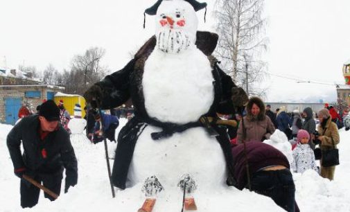 В Котласе в шестой раз пройдет конкурс снежных фигур