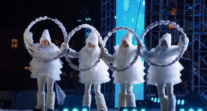 В новогодние каникулы ледовый городок «Перммяч» посетило рекордное количество гостей