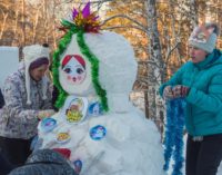 Парад снеговиков пришел в Красноярск!
