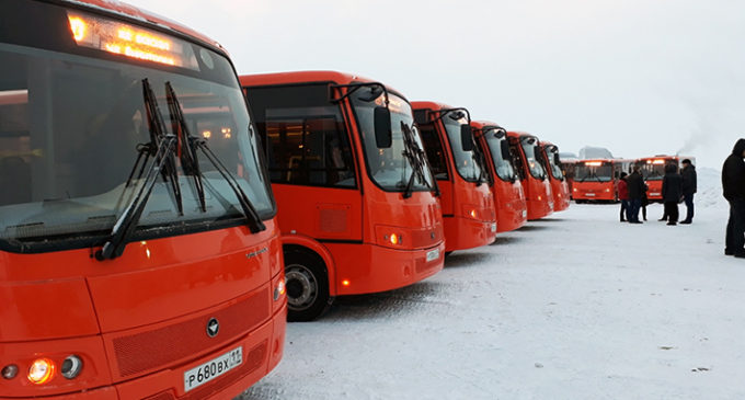 В Воркуте существенно обновился парк автобусной техники