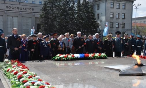 В Иркутске прошли мероприятия, посвященные 73-ей годовщине Победы в Великой Отечественной войне