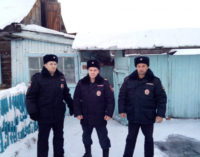 Полицейские в Красноярском крае предотвратили пожар