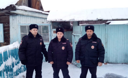 Полицейские в Красноярском крае предотвратили пожар