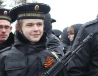 Первая репетиция парада Победы состоялась в Архангельске