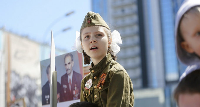 В патриотической акции «Бессмертный полк» приняли участие почти 680 тысяч жителей Кубани