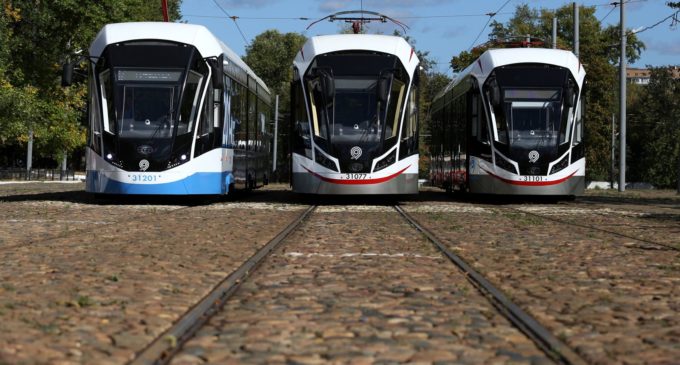 Более 2,1 миллиона пассажиров перевозят трамваи «Витязь-Москва» каждую неделю