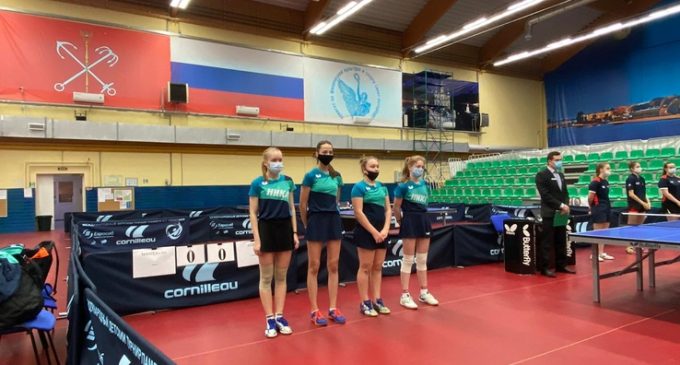 Настольный теннис: ленинградские спортсменки взяли «золото» и «бронзу» чемпионата