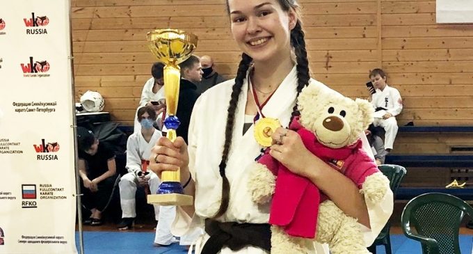 Студентка Герценовского университета стала лучшей на чемпионате Санкт-Петербурга по каратэ шинкиокусинкай
