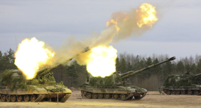 В Ленинградской области проходят полевые занятия с артиллеристами общевойсковой армии Западного военного округа