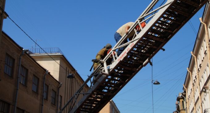 В Большом театре кукол Санкт-Петербурга прошли пожарно-тактические учения