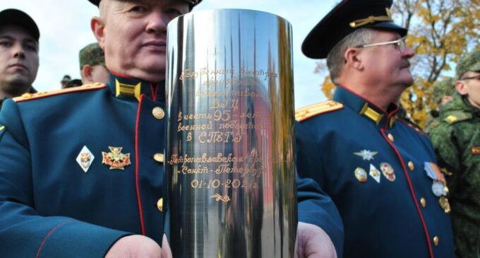 СПбГУ отмечает 95-летие военного обучения