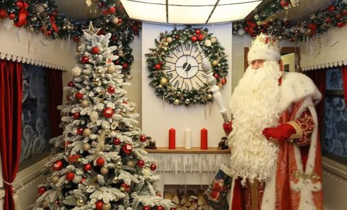 «Поезд Деда Мороза» прибудет в Петрозаводск 9 января
