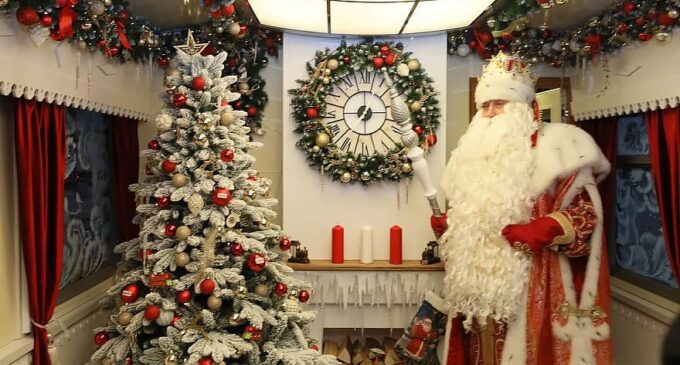 «Поезд Деда Мороза» прибудет в Петрозаводск 9 января