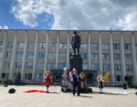 В Ленинградском областном городе Кингисеппе отпраздновали День России и 350-летие Петра I