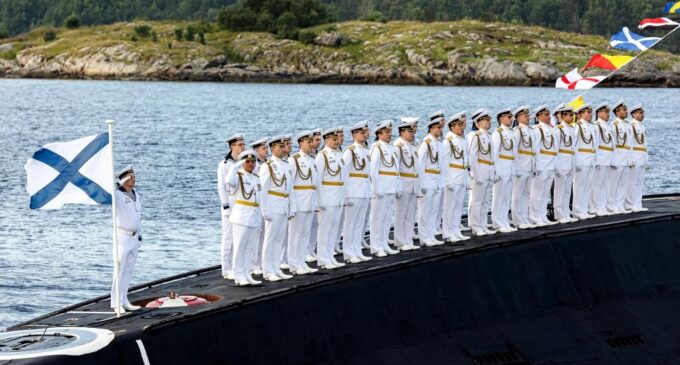 В столице Северного флота – Североморске сегодня отмечают День ВМФ
