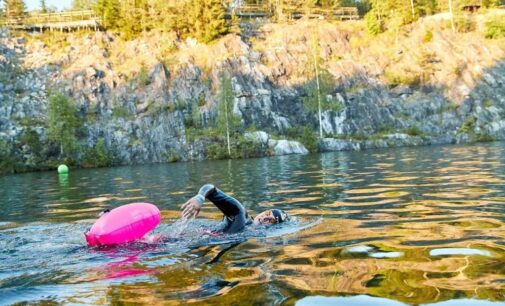 10 сентября в Мраморном каньоне Горного парка «Рускеала» впервые состоится ночной заплыв