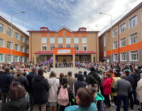 Первого сентября в Архангельске открыли новую школу на 860 мест
