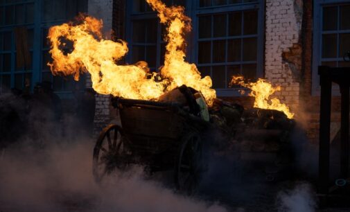Пожар на съёмочной площадке исторической судебной драмы «Плевако»
